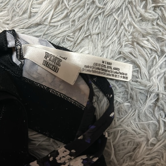 Victoria's Secret PINK Floral Sports Bra - Picture 3 of 3